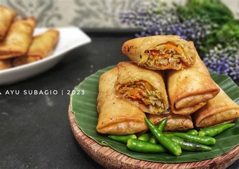 Resep Lumpia Sayur Oleh Dinda Ayu Subagio DCS Cookpad