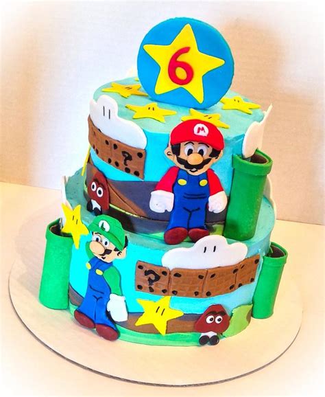 Mario And Luigi Decorated Cake By Cups N Cakes Cakesdecor