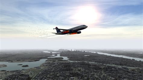 Cactus Flight 1549 Accident Reconstruction (US Airways Animation)