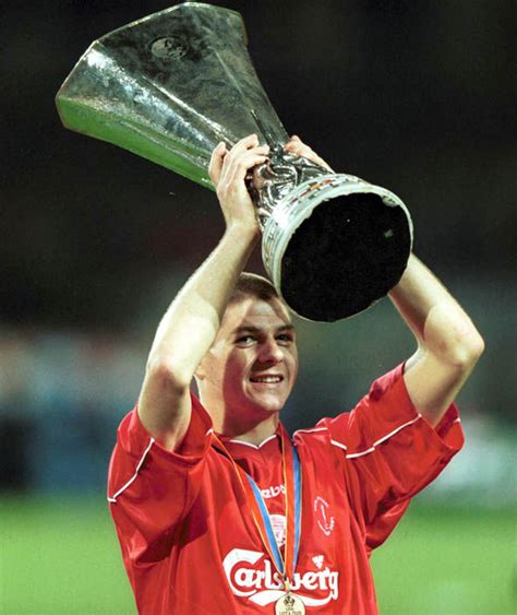 Steven Gerrard Liverpools Europa League Title Winning Squad From 2001 Sport Galleries