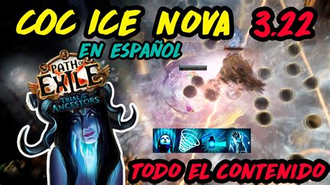 Path Of Exile Coc Ice Nova Occultist Farm Sanctum Youtube