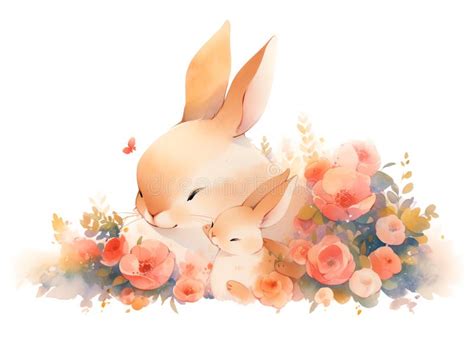 Mom Rabbit Stock Illustrations 1 479 Mom Rabbit Stock Illustrations