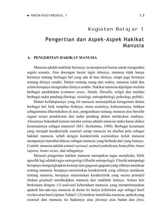 Manusia Dan Pendidikan PDF