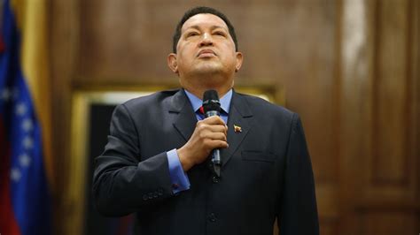 Le Pr Sident V N Zu Lien Hugo Chavez Est Mort