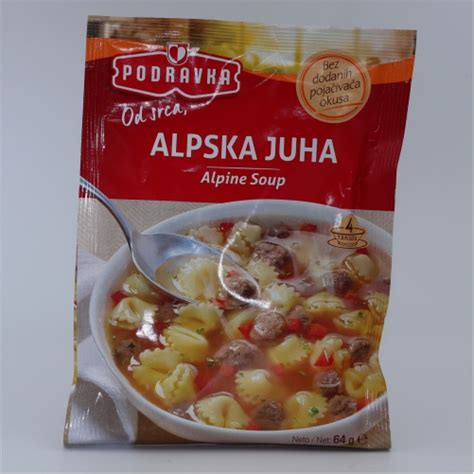 Alpska Juha 64g Podravka Balkan Shop DH