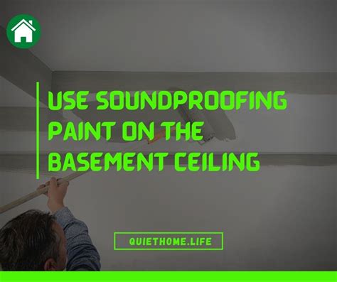 How To Soundproof Basement Ceiling Quiet Home Life