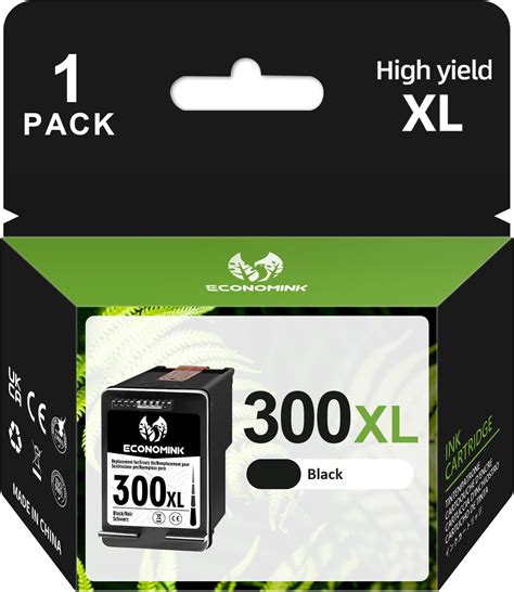 Economink 300xl Cartouche D Encre Remanufacturées Pour Hp 300 Xl Noir Pour Deskjet F4280 F4580