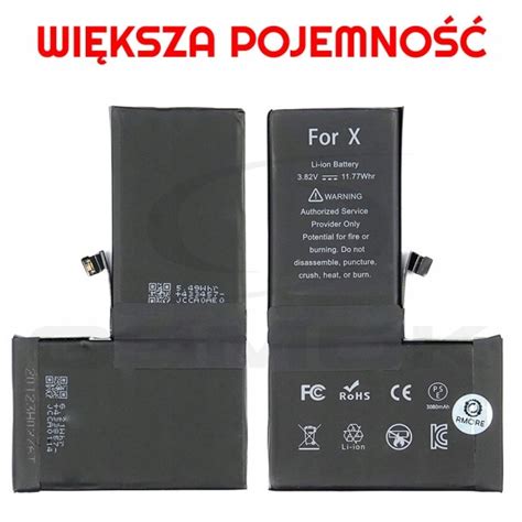 ORYGINALNA BATERIA APPLE IPHONE X 3080 MAh Sklep Opinie Cena W