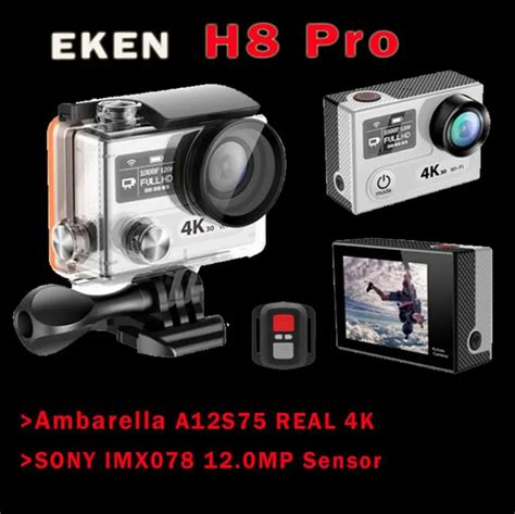 Original Eken H8 PRO Ultra 4K WIFI Sport Action Camera With Ambarella