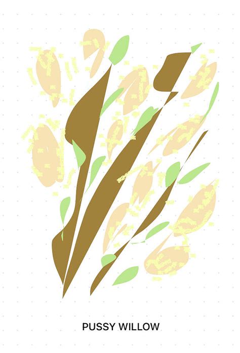 Pussy Willow Digital Art By Svetlana Nakrokhina Pixels