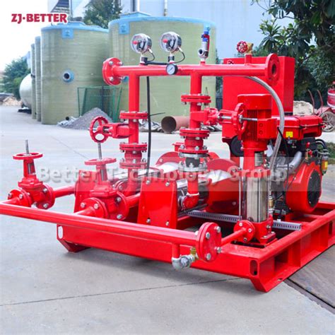 How Does The Multistage Horizontal EDJ Fire Pump Set Work Better