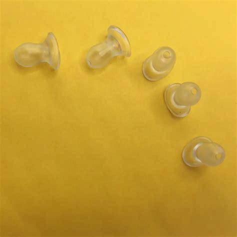 pcslot transparent silicone ear tips  kenwood baofeng