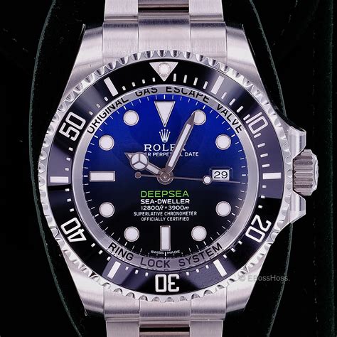 Rolex DEEPSEA SEA DWELLER D Blue 44mm Ref 116660 EBossHoss Knives