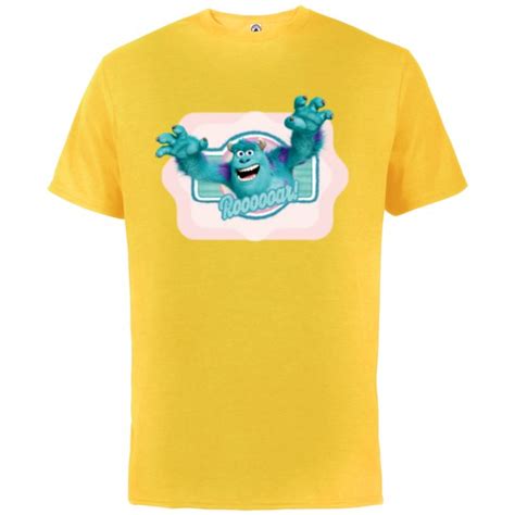 Disney And Pixars Monsters Inc Sulley Roooooar Short Sleeve Cotton T