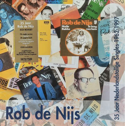 Rob De Nijs Jaar Nederlandstalige Singles Box Set X