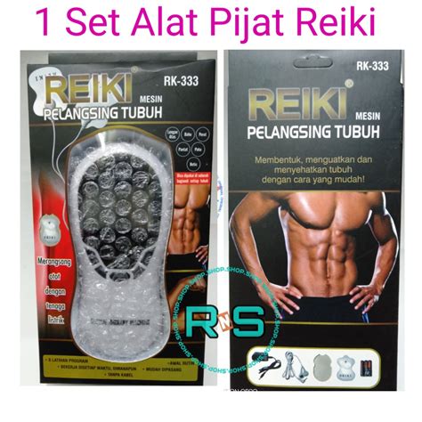 Jual Reiki Alat Pijat Modern Mesin Terapi Digital Full Set Shopee