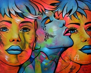 Portraits Pop Art Par Jeannette Guichard Bunel