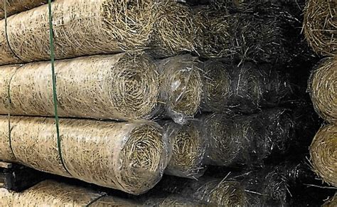 Straw Blanket Double Net • Forest Commodities Inc