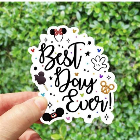 Best Day Ever Sticker Nurse Gifts Disney Sticker Business Stickers