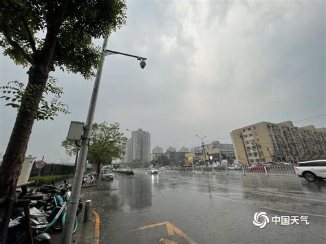 雨哗哗！北京出现雷阵雨局地现小冰雹 天气图集 中国天气网