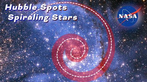 Hubble Spots Spiraling Stars Youtube