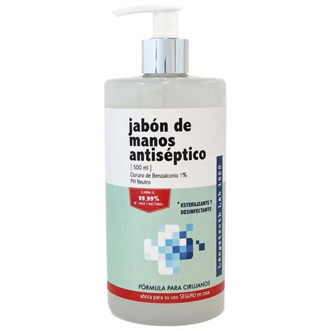 Jabón antiséptico líquido para manos Langstroth Esterilizante y