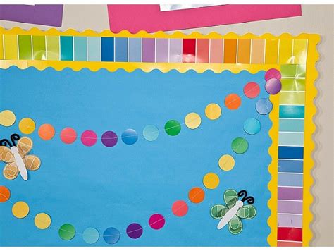 Paint Chip Circle Garland Fun365