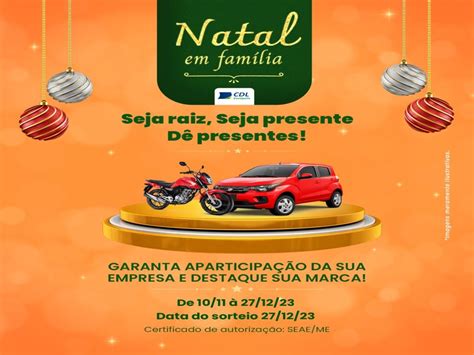 CDL Eunápolis lança campanha Natal em Família ATLÂNTICA News