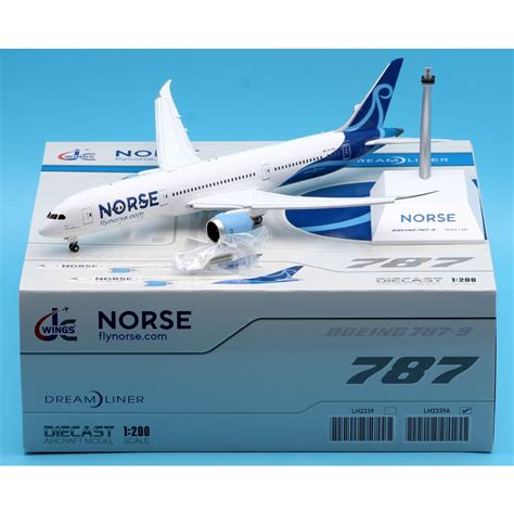 LH2339A Alloy Collectible Plane Gift JC Wings 1 200 Norse Atlantic