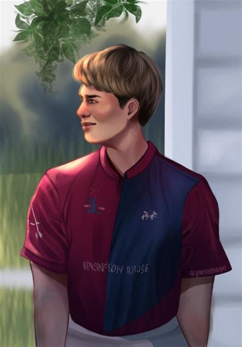 HRH Prince Henry after his polo match (fanart)👑 : r/redwhiteandroyalblue