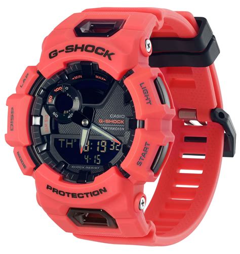 Casio G Shock G Squad Gba Aer Czarno Czerwony Zegarek Sportowy