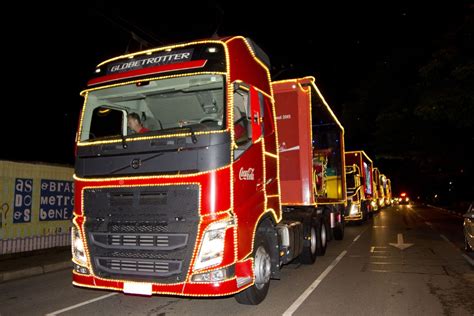 Caravana Coca Cola De Natal Sala De Imprensa Volvo