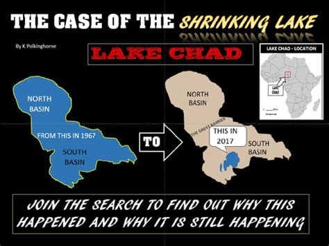 THE CASE OF THE SHRINKING LAKE OF AFRICA - LAKE CHAD | Teaching Resources