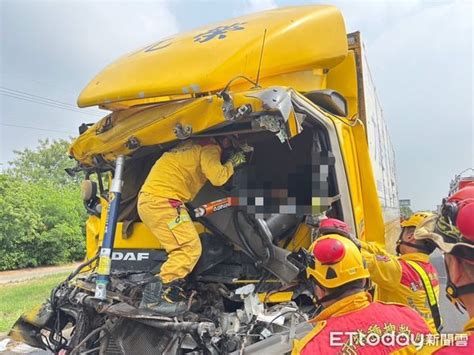 快訊／台南貨車追撞砂石車！司機受困駕駛座 救出送醫仍不治 Ettoday社會新聞 Ettoday新聞雲