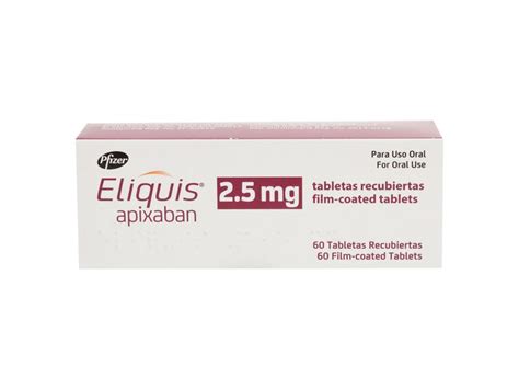 Comprar Eliquis Pfizer 25 Mg X 60 Tableas Walmart Costa Rica