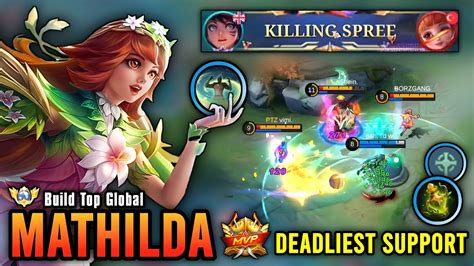 MATHILDA BEST BUILD 2023 TOP GLOBAL MATHILDA GAMEPLAY MOBILE