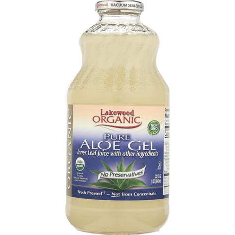 Lakewood Juice, Organic, Pure Aloe Gel | Shop | Superlo Foods