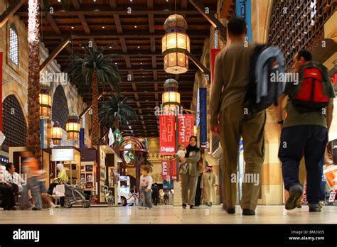 Ibn Battuta Mall Dubai United Arab Emirates Middle East Stock Photo