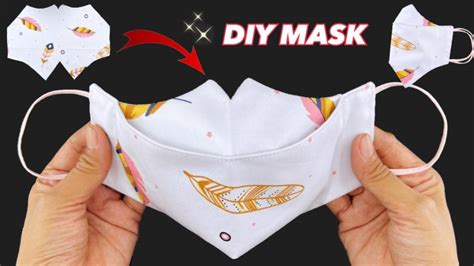 New Style Beautiful D Mask Diy Breathable Face Mask Easy Pattern