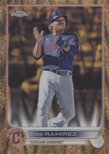 Topps Gilded Collection Gold Etch Raywave Refractor Jose