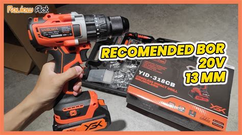 Unboxing Yasuka Yid Cb Bor Cordless Brusless Mm Ah Youtube