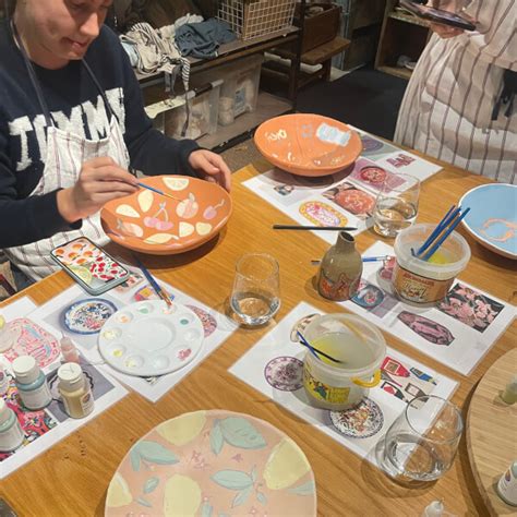 Ceramic Painting Workshop Clay Soirée Melbourne Ts Classbento