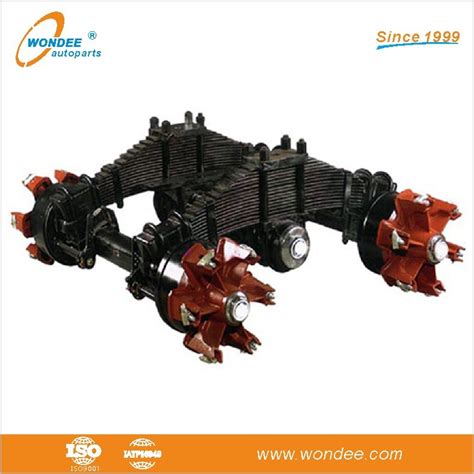 Double Tandem Axle Bogie Suspension For 6X4 Heavy Truck Truck And Trailer