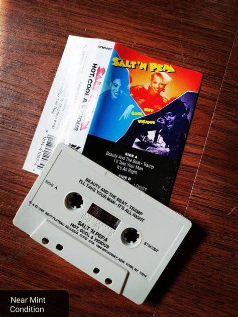 Salt N Pepa Hot Vool And Vicious Cassette Tape Original Cassette Tapes Vintage Cassettes Tape Salt