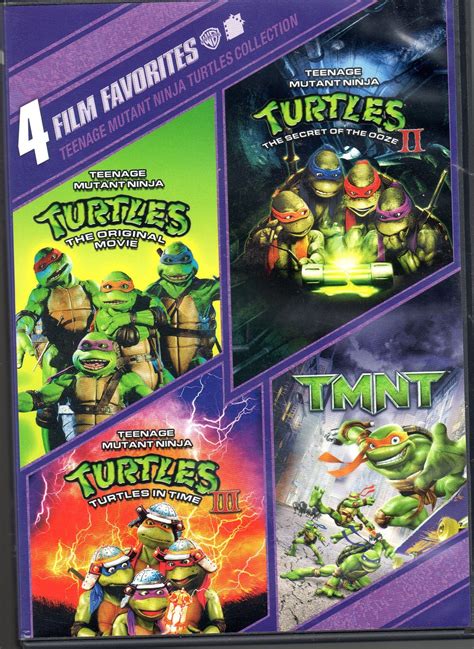 Teenage Mutant Ninja Turtles TMNT 3 Pack Collection DVDs DVD