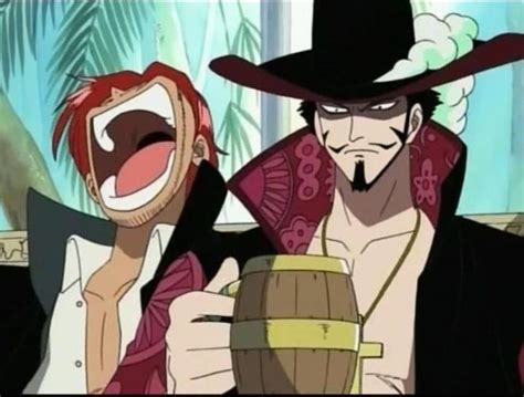 Shanks and Mihawk by Bloody-Butterfly666 on DeviantArt