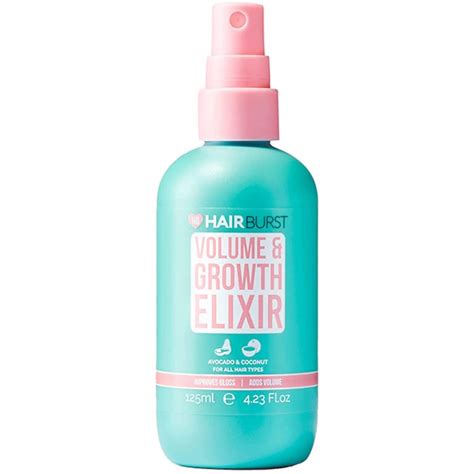 Спрей за коса Elixir HairBurst, За обем и растеж, 125 мл - eMAG.bg