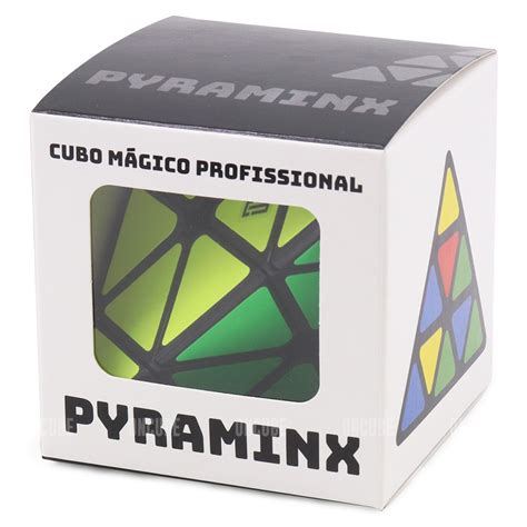 Cubo M Gico Oncube Pyraminx Preto My Atacado Cubos Cubos M Gicos Em