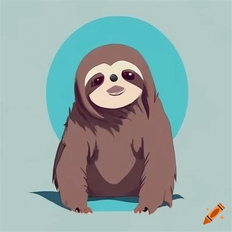 Fan Art Of A Cute Sloth In My Hero Academia Style On Craiyon