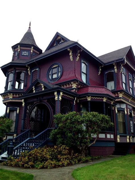 Victorian Style House with Many Windows